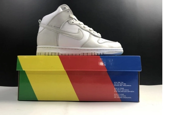 Nike High DD1399-100 Grey Retro Dunk White Vast (2021) 0709
